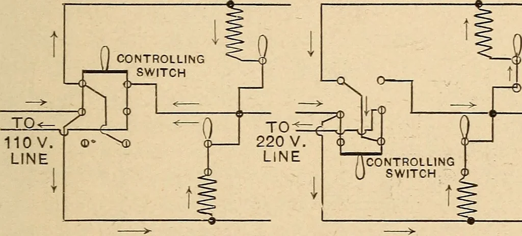 An illustration from Motion picture electricity, 1914, leaf 158