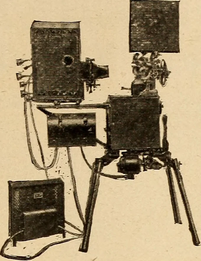 An illustration from Motion picture electricity, 1914, leaf 290