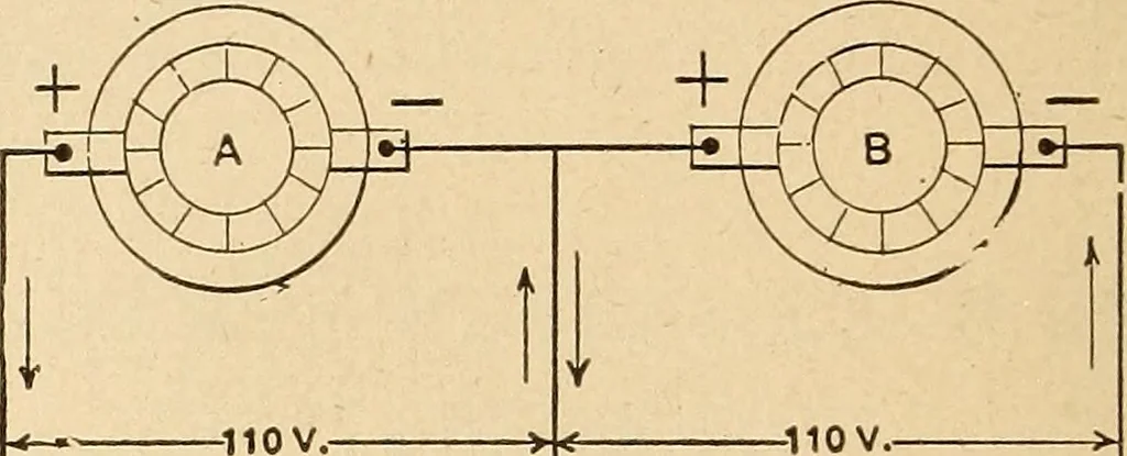 An illustration from Motion picture electricity, 1914, leaf 35