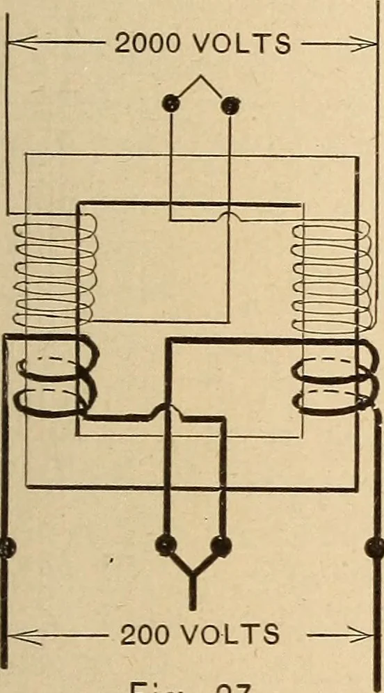 An illustration from Motion picture electricity, 1914, leaf 62