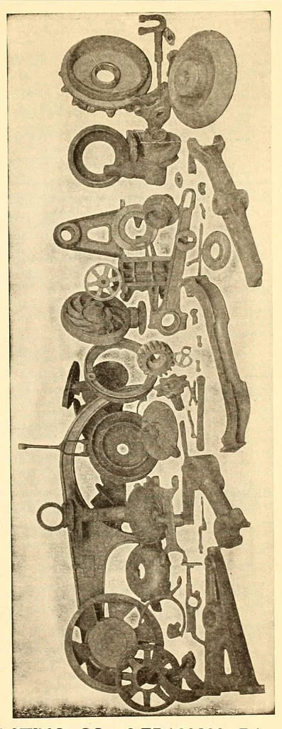 An illustration from Motor cycle, motor boat & automobile trade directory, 1910, leaf 193