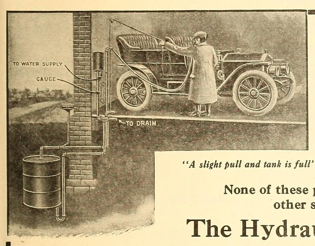 An illustration from Motor cycle, motor boat & automobile trade directory, 1910, leaf 237