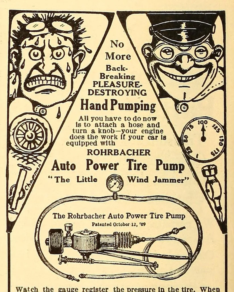 An illustration from Motor cycle, motor boat & automobile trade directory, 1910, leaf 666