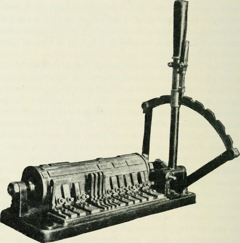 An illustration from Motors and motor-driving;, 1904, leaf 341