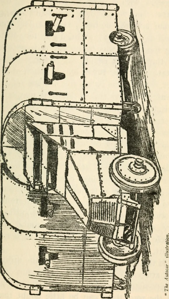 An illustration from Motor transports in war, 1914, leaf 132