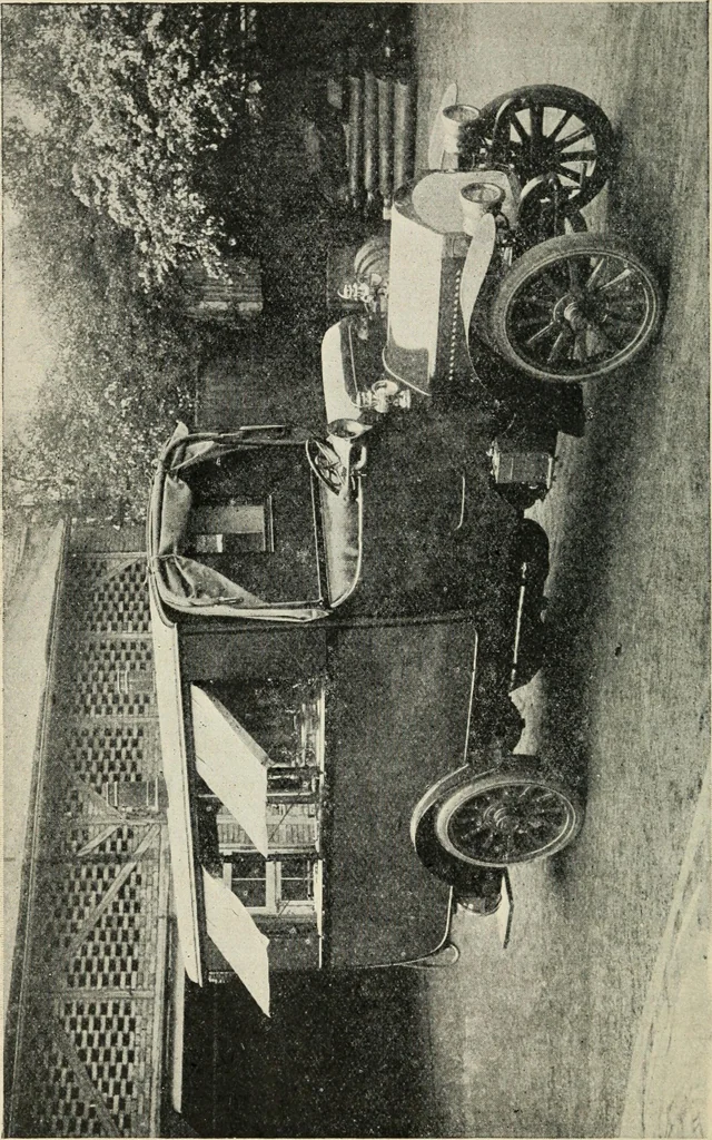 An illustration from Motor transports in war, 1914, leaf 191
