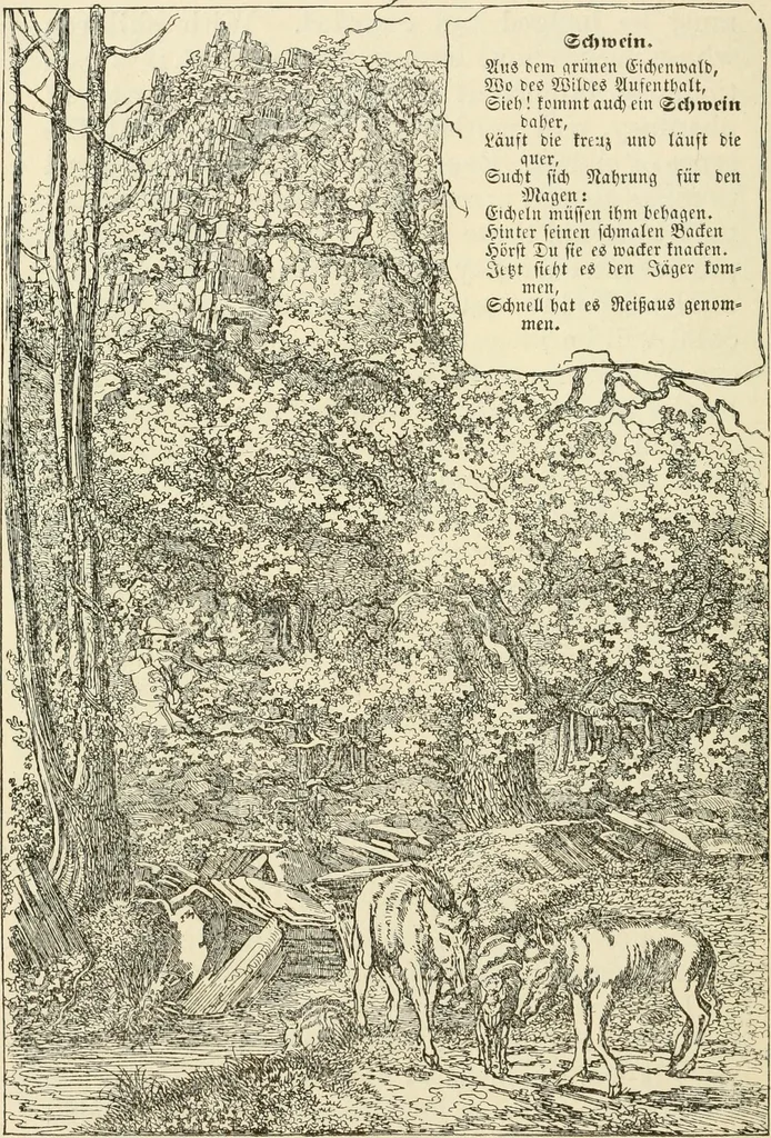 An illustration from The mottoes and commentaries of Friedrich Froebel's Mother play, 1902, leaf 229