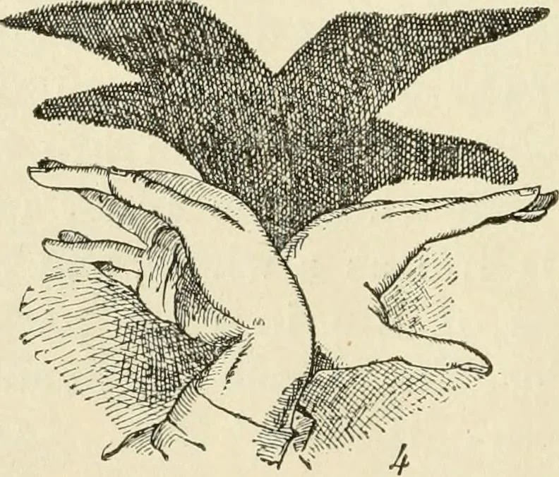 An illustration from The mottoes and commentaries of Friedrich Froebel's Mother play, 1902, leaf 231