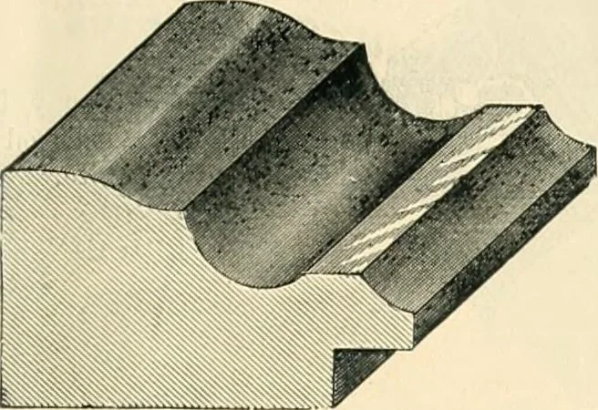 An illustration from Mouldings, mirrors, pictures and frames., 1884, leaf 10