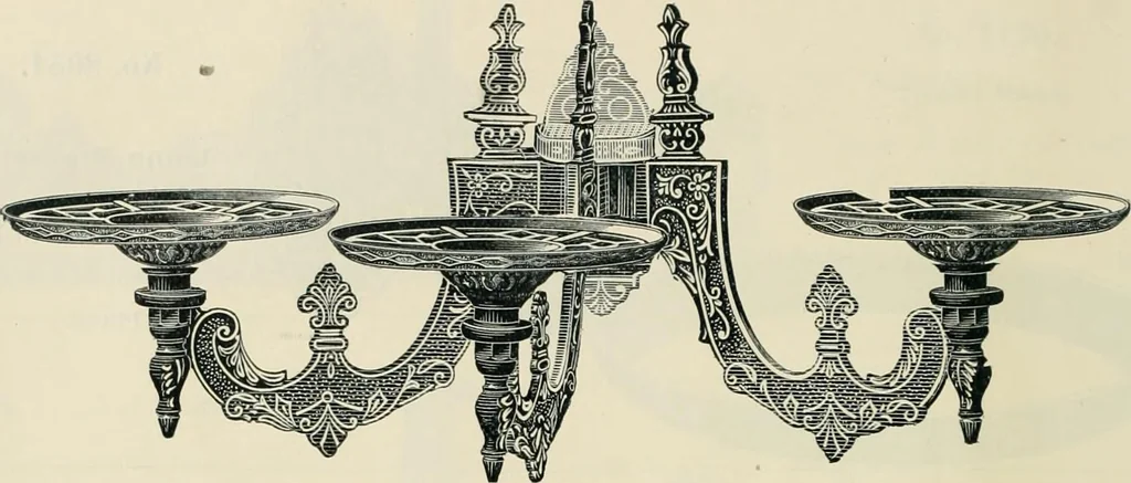 An illustration from Mouldings, mirrors, pictures and frames., 1884, leaf 105