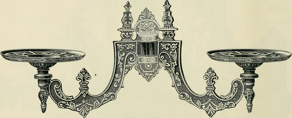 An illustration from Mouldings, mirrors, pictures and frames., 1884, leaf 105