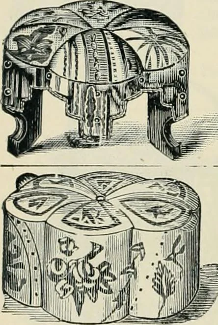 An illustration from Mouldings, mirrors, pictures and frames., 1884, leaf 109