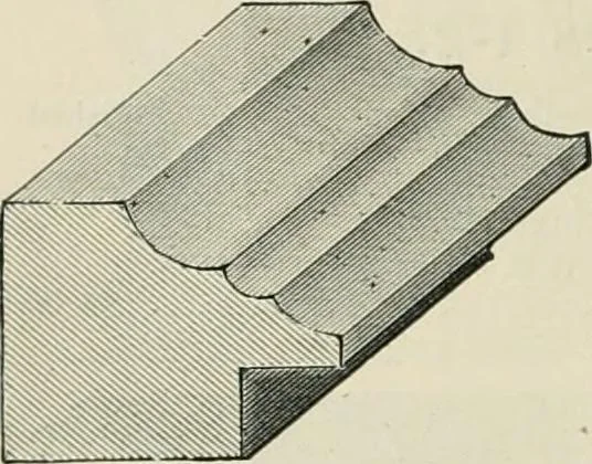 An illustration from Mouldings, mirrors, pictures and frames., 1884, leaf 11