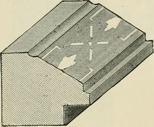 An illustration from Mouldings, mirrors, pictures and frames., 1884, leaf 11