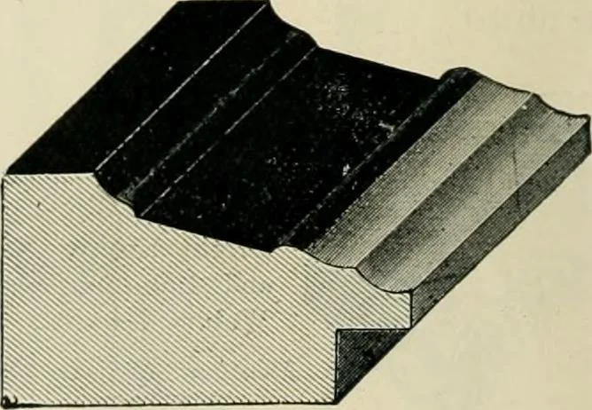 An illustration from Mouldings, mirrors, pictures and frames., 1884, leaf 11