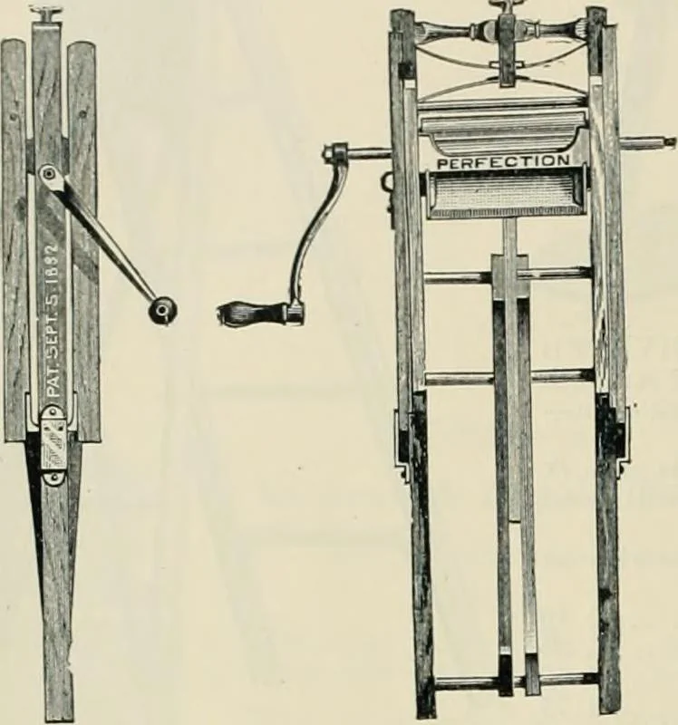 An illustration from Mouldings, mirrors, pictures and frames., 1884, leaf 117