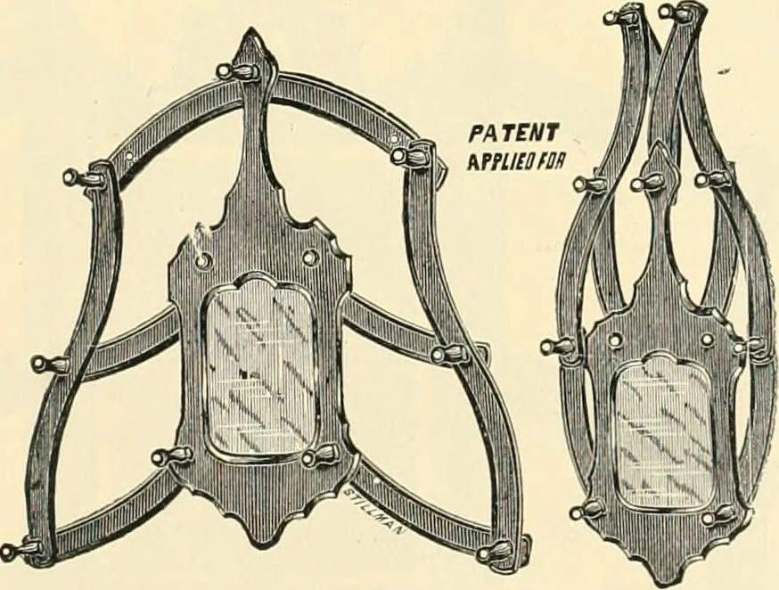 An illustration from Mouldings, mirrors, pictures and frames., 1884, leaf 118