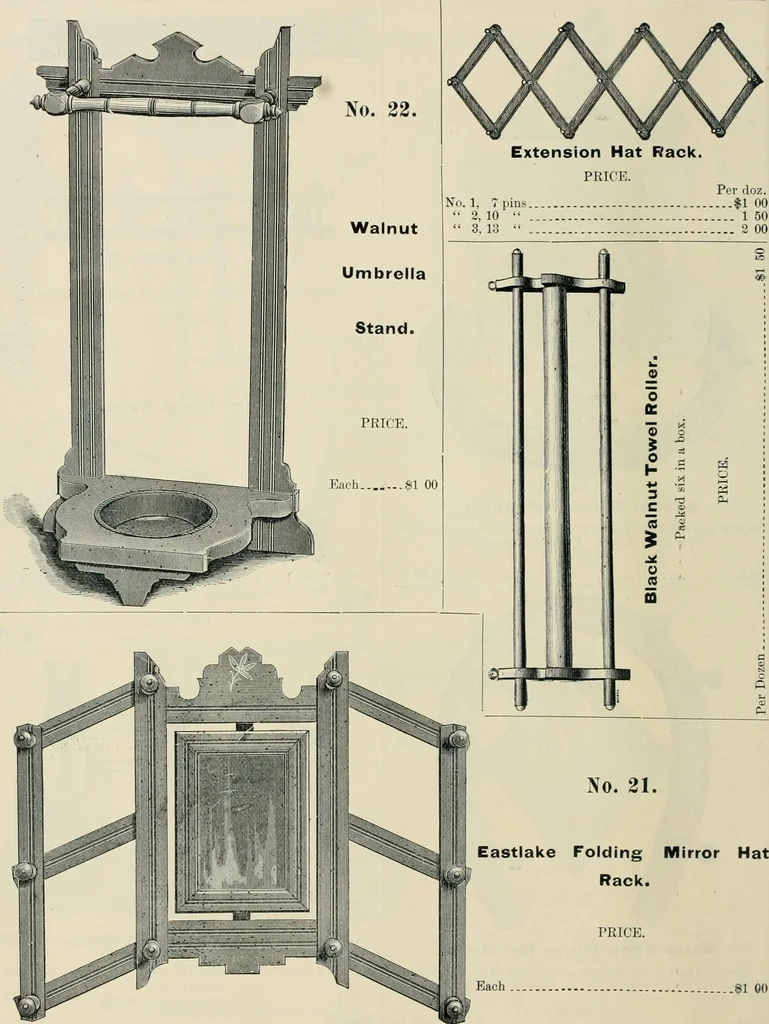An illustration from Mouldings, mirrors, pictures and frames., 1884, leaf 119