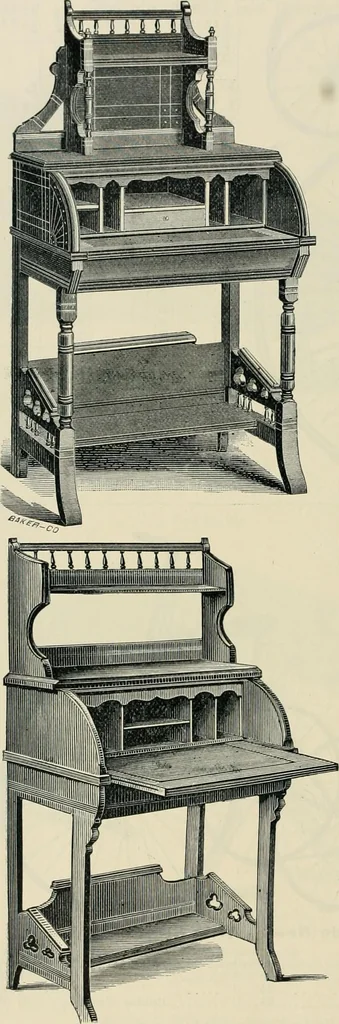 An illustration from Mouldings, mirrors, pictures and frames., 1884, leaf 125