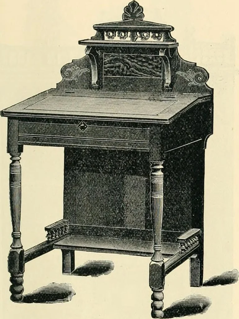 An illustration from Mouldings, mirrors, pictures and frames., 1884, leaf 126
