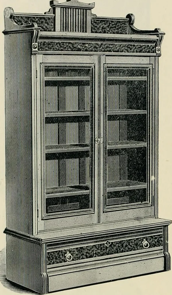 An illustration from Mouldings, mirrors, pictures and frames., 1884, leaf 127