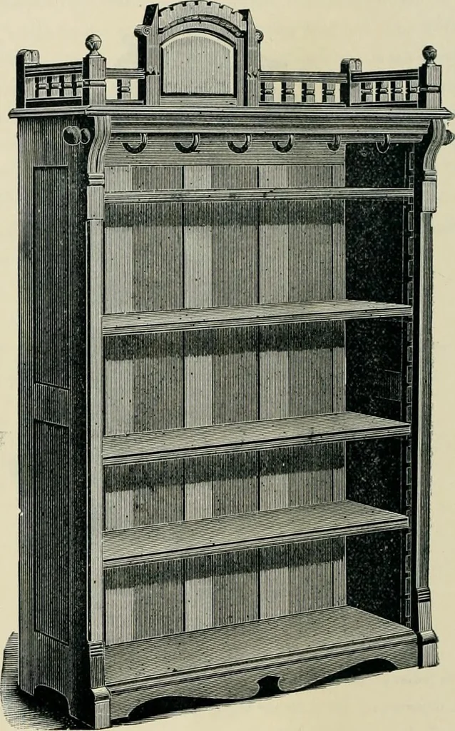 An illustration from Mouldings, mirrors, pictures and frames., 1884, leaf 127