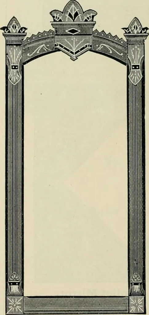An illustration from Mouldings, mirrors, pictures and frames., 1884, leaf 129