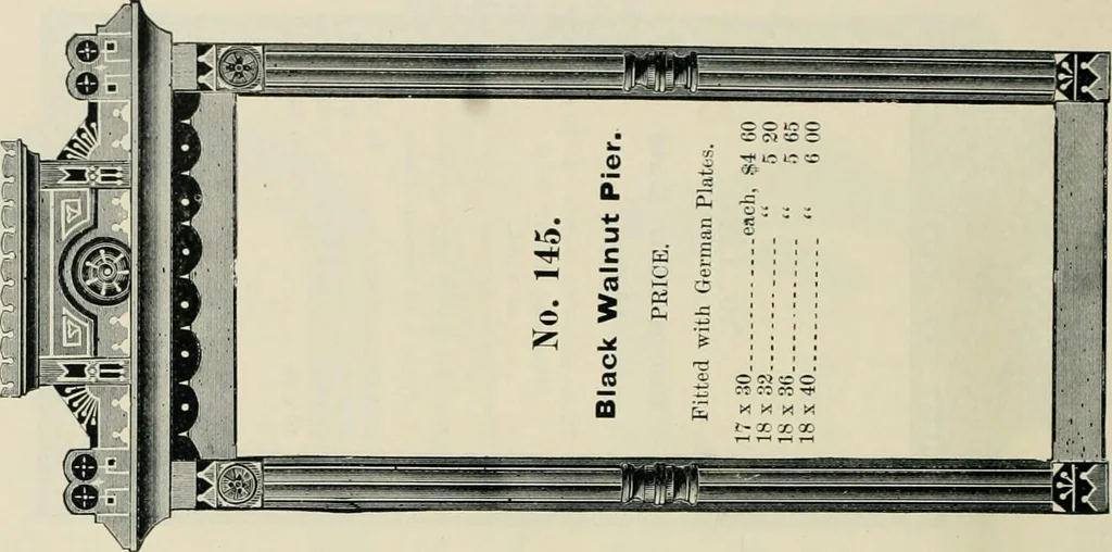 An illustration from Mouldings, mirrors, pictures and frames., 1884, leaf 131