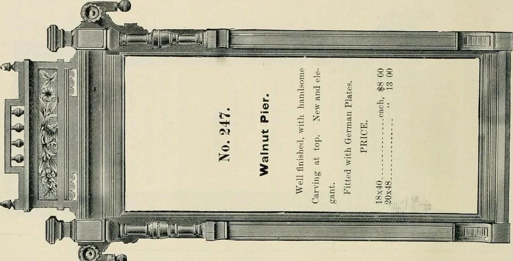 An illustration from Mouldings, mirrors, pictures and frames., 1884, leaf 133