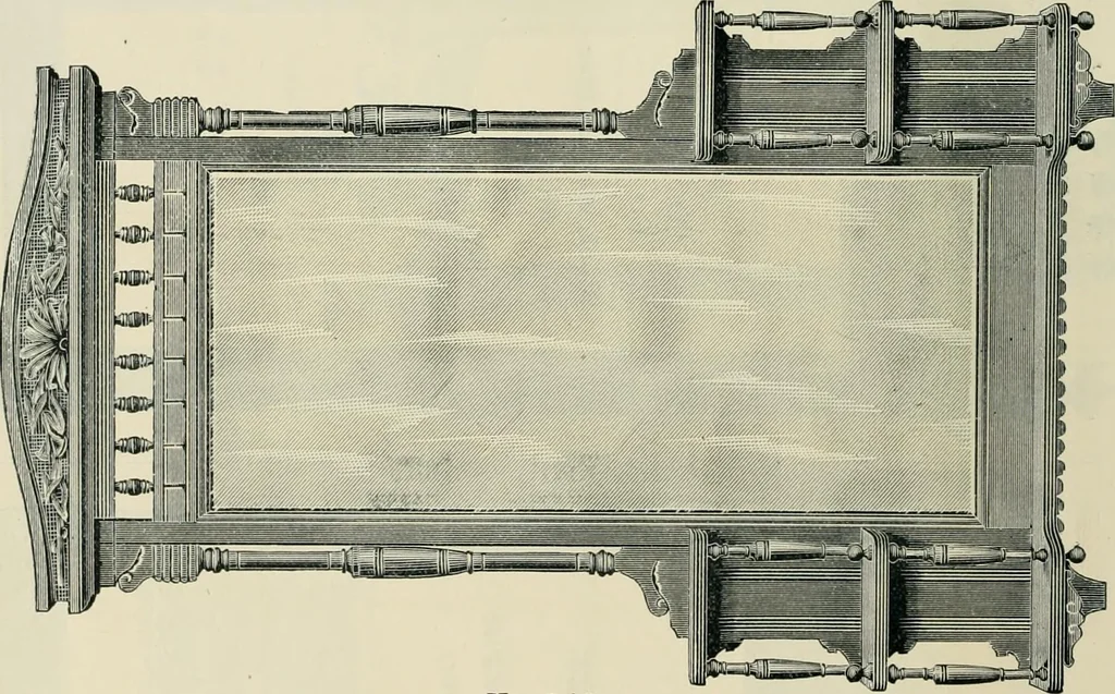 An illustration from Mouldings, mirrors, pictures and frames., 1884, leaf 133