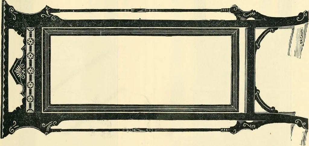 An illustration from Mouldings, mirrors, pictures and frames., 1884, leaf 134