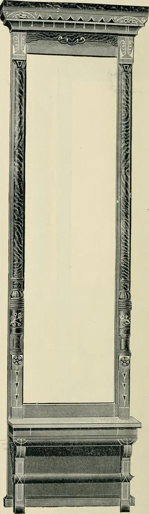 An illustration from Mouldings, mirrors, pictures and frames., 1884, leaf 137