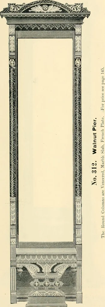 An illustration from Mouldings, mirrors, pictures and frames., 1884, leaf 138