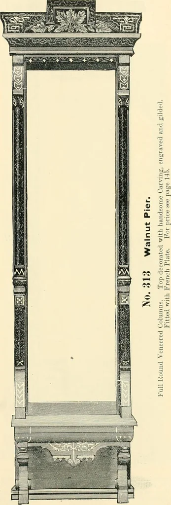 An illustration from Mouldings, mirrors, pictures and frames., 1884, leaf 138