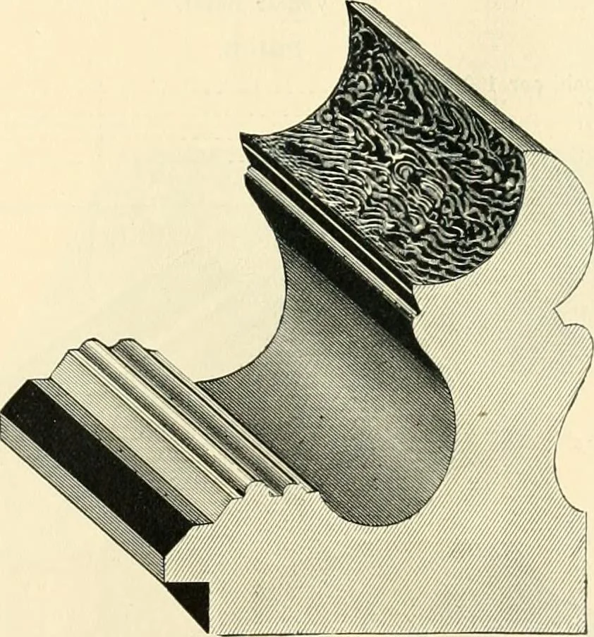 An illustration from Mouldings, mirrors, pictures and frames., 1884, leaf 14