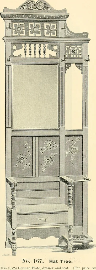 An illustration from Mouldings, mirrors, pictures and frames., 1884, leaf 140