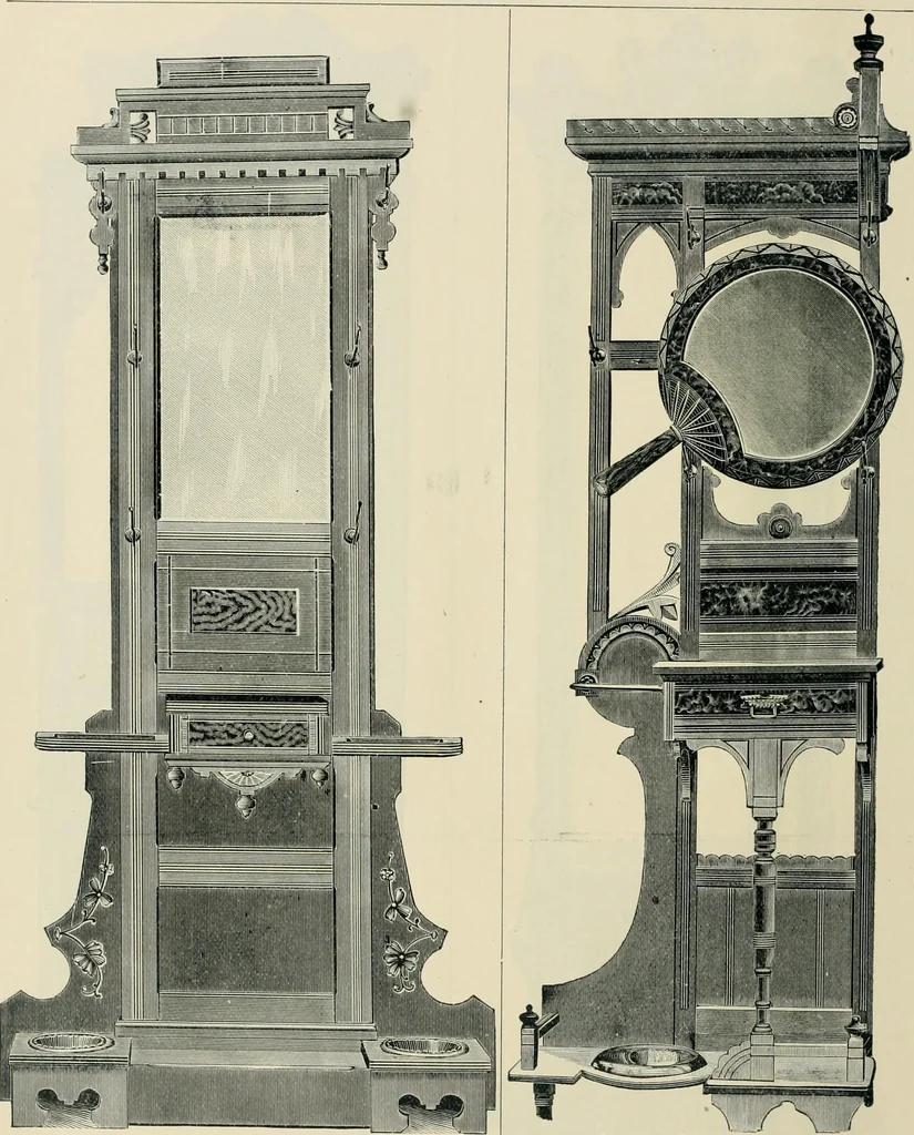 An illustration from Mouldings, mirrors, pictures and frames., 1884, leaf 141