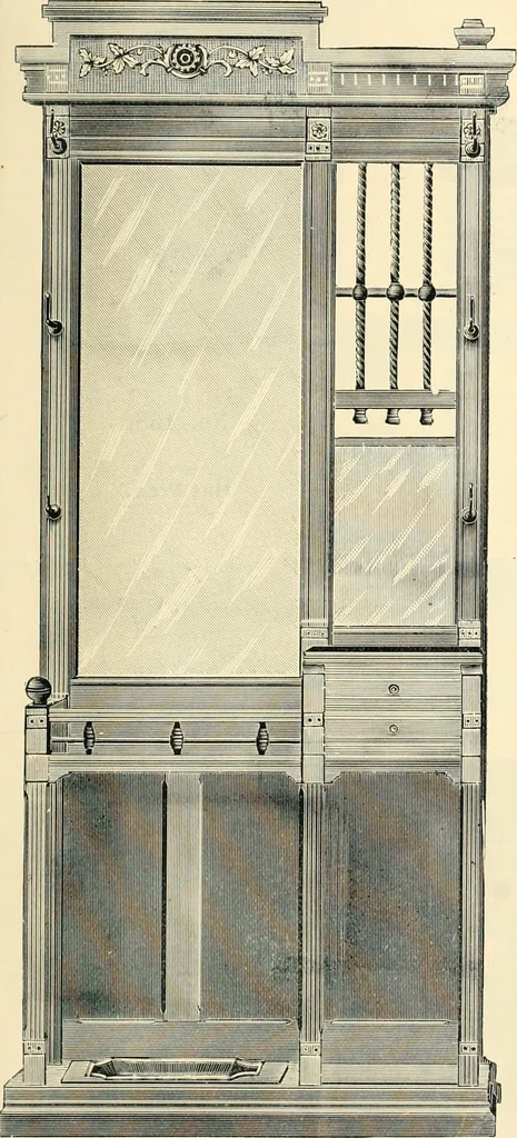 An illustration from Mouldings, mirrors, pictures and frames., 1884, leaf 142