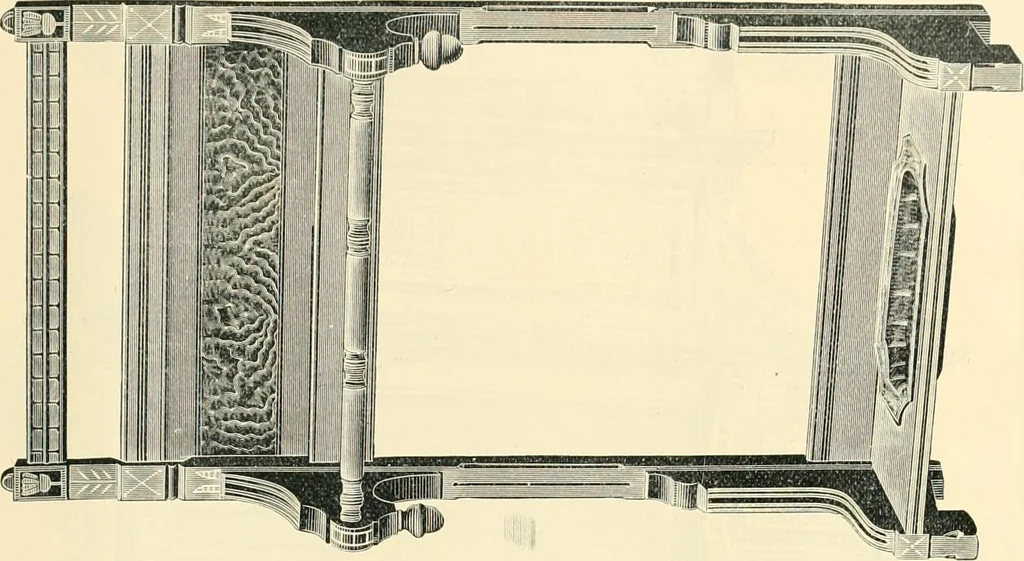An illustration from Mouldings, mirrors, pictures and frames., 1884, leaf 144