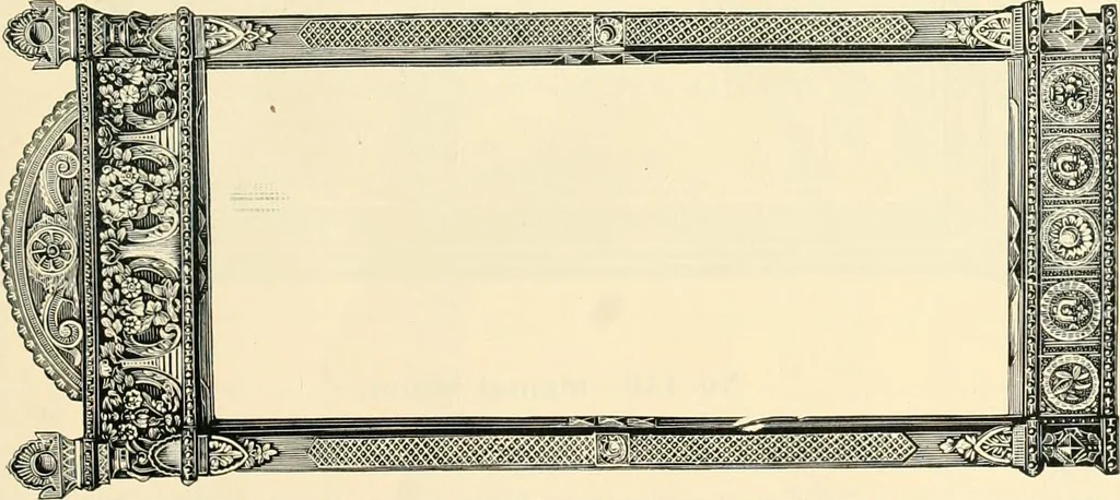 An illustration from Mouldings, mirrors, pictures and frames., 1884, leaf 146