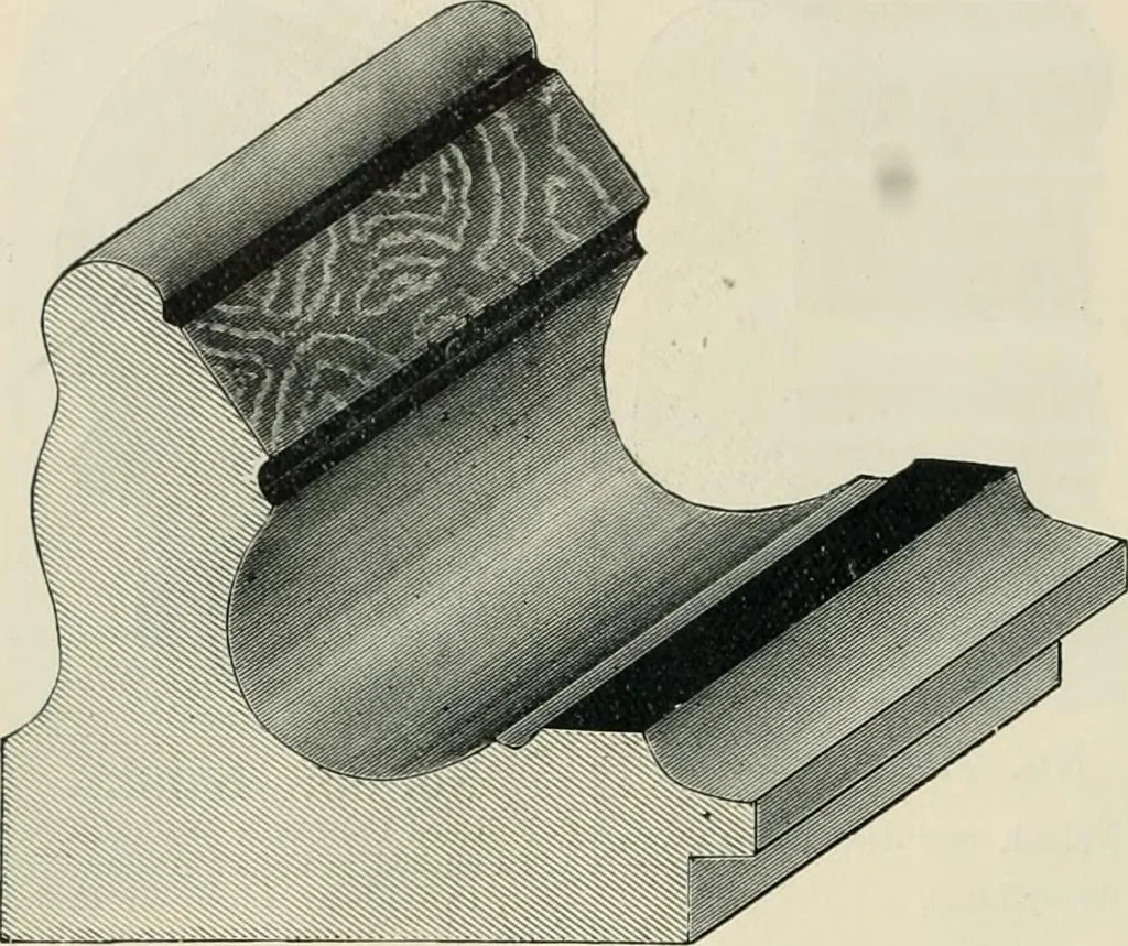 An illustration from Mouldings, mirrors, pictures and frames., 1884, leaf 15