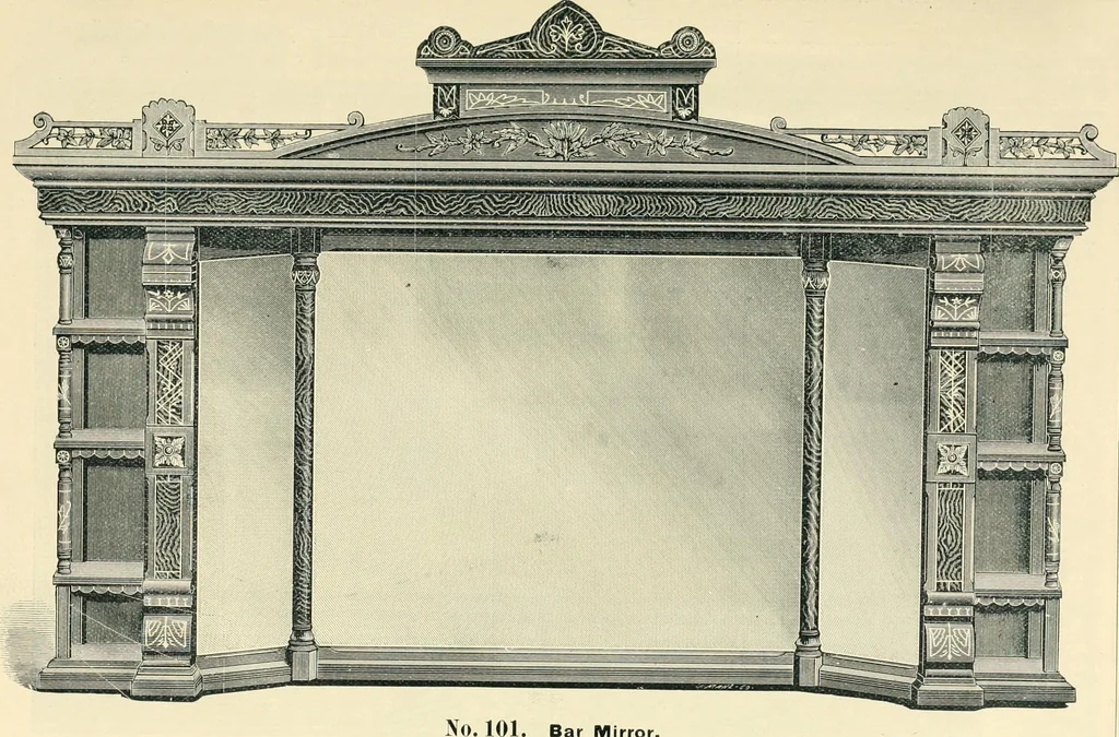 An illustration from Mouldings, mirrors, pictures and frames., 1884, leaf 162