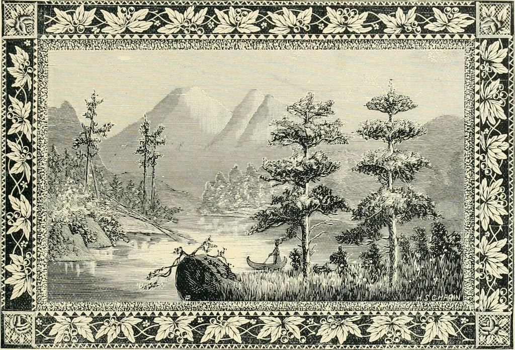 An illustration from Mouldings, mirrors, pictures and frames., 1884, leaf 164