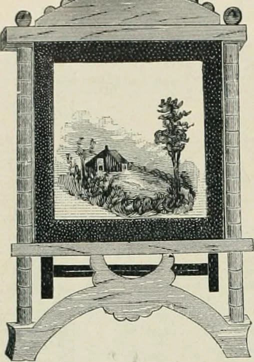 An illustration from Mouldings, mirrors, pictures and frames., 1884, leaf 171