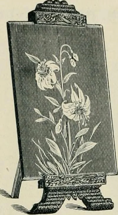 An illustration from Mouldings, mirrors, pictures and frames., 1884, leaf 171