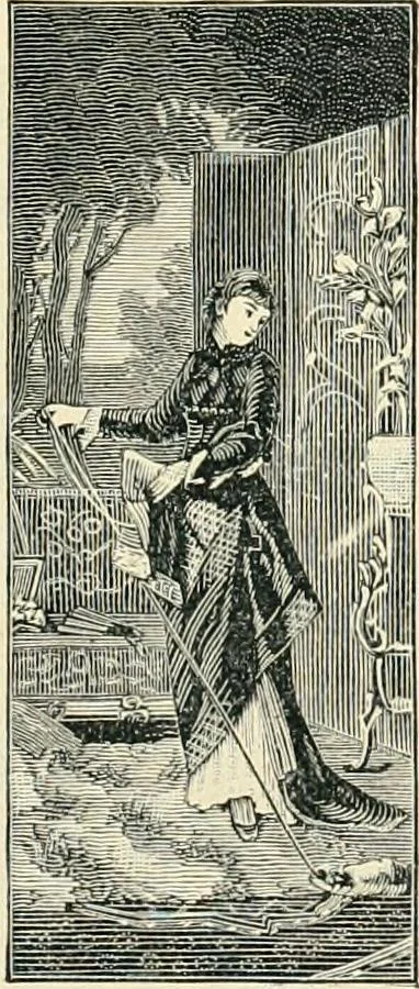 An illustration from Mouldings, mirrors, pictures and frames., 1884, leaf 172