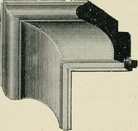 An illustration from Mouldings, mirrors, pictures and frames., 1884, leaf 179