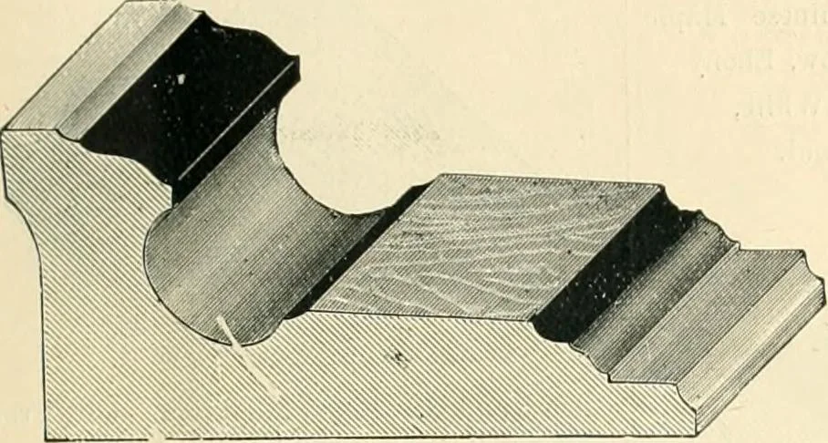 An illustration from Mouldings, mirrors, pictures and frames., 1884, leaf 18
