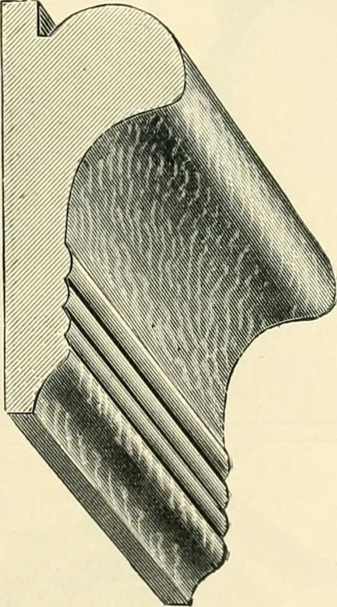 An illustration from Mouldings, mirrors, pictures and frames., 1884, leaf 18