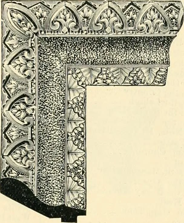 An illustration from Mouldings, mirrors, pictures and frames., 1884, leaf 180